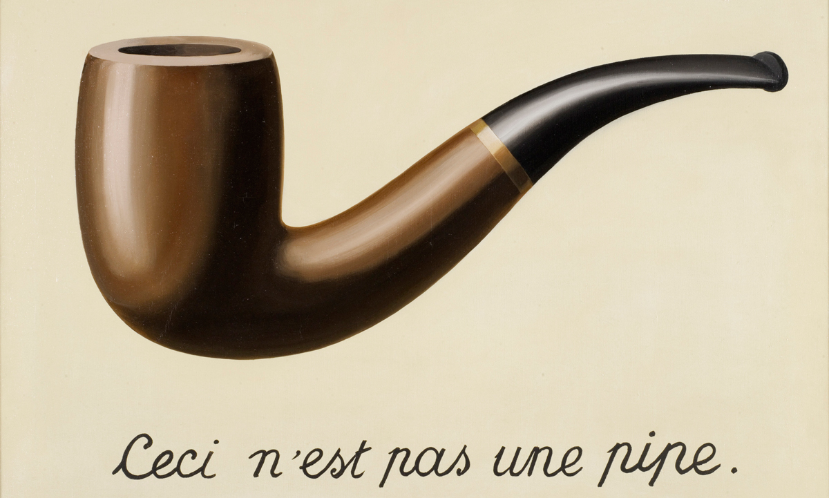 René Magritte: La trahison des images (1928–29)